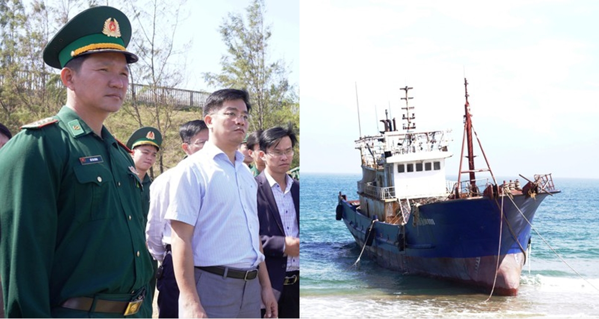 Đơn vị Trung Quốc nhận l&agrave; chủ &lsquo;t&agrave;u ma&rsquo; ở Quảng Ng&atilde;i, bất ngờ l&yacute; do t&agrave;u tr&ocirc;i dạt v&agrave;o v&ugrave;ng biển Dung Quất