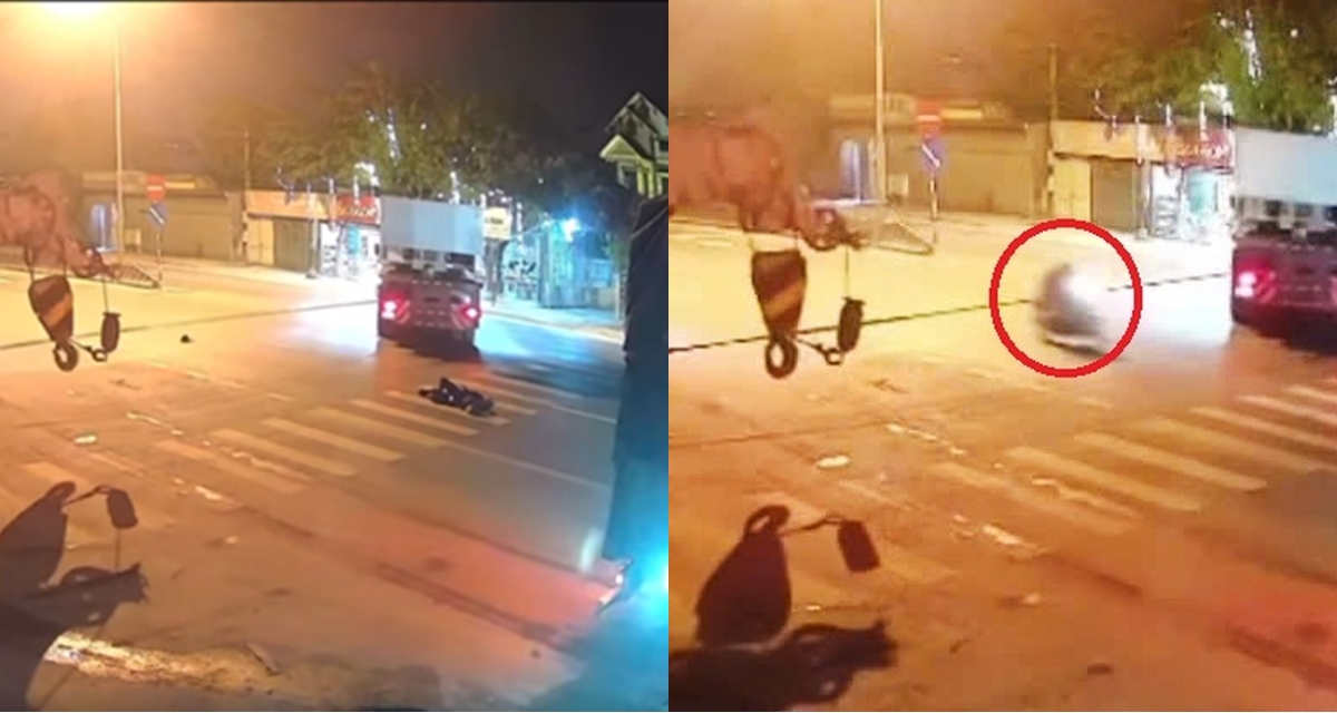 Nam thanh ni&ecirc;n tử vong tại chỗ v&igrave; vướng d&acirc;y c&aacute;p nối 2 xe cẩu, camera ghi lại h&igrave;nh ảnh g&acirc;y &aacute;m ảnh