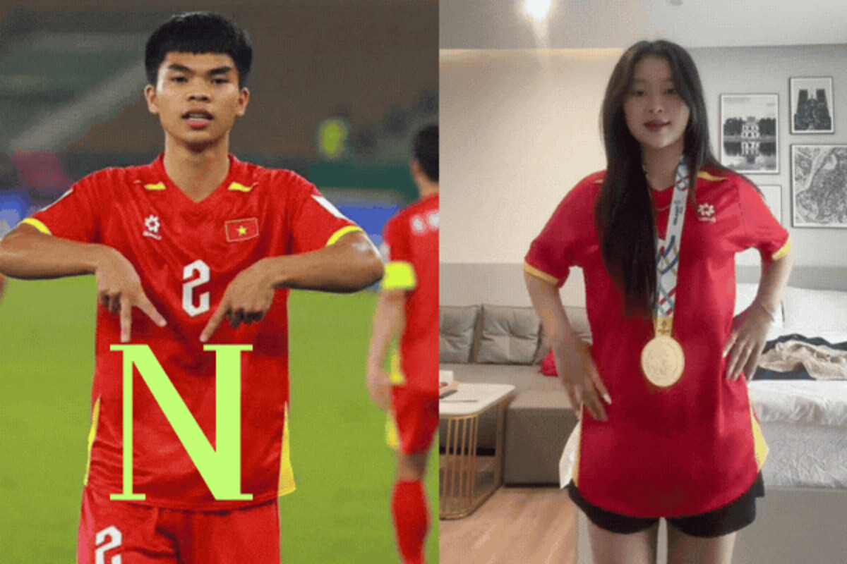Em &uacute;t của U23 Việt Nam để lộ danh t&iacute;nh bạn g&aacute;i hot girl, Đ&igrave;nh Bắc v&agrave;o vai \'th&aacute;m tử\'