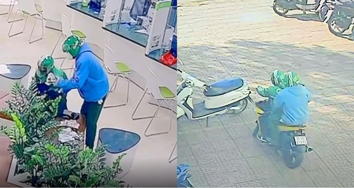 Đặc điểm nhận dạng 2 t&ecirc;n cướp ng&acirc;n h&agrave;ng Vietcombank ở Gia Lai, h&eacute; lộ số tiền đ&atilde; cuỗm c&ugrave;ng h&agrave;nh tung