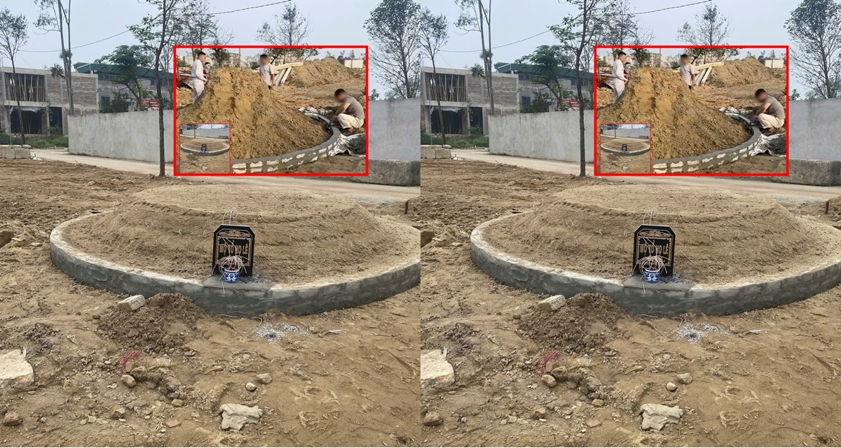 Vụ sắp x&acirc;y nh&agrave; th&igrave; mộ tổ của chủ cũ &lsquo;mọc l&ecirc;n&rsquo; sau 1 đ&ecirc;m: Người x&acirc;y mộ l&ecirc;n tiếng n&oacute;i l&yacute; do