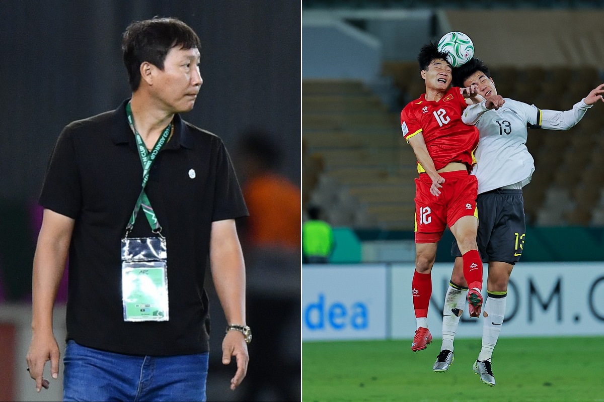 U23 Việt Nam bị ph&aacute; dớp trước Trung Quốc, HLV Kim Sang Sik lực bất t&ograve;ng t&acirc;m