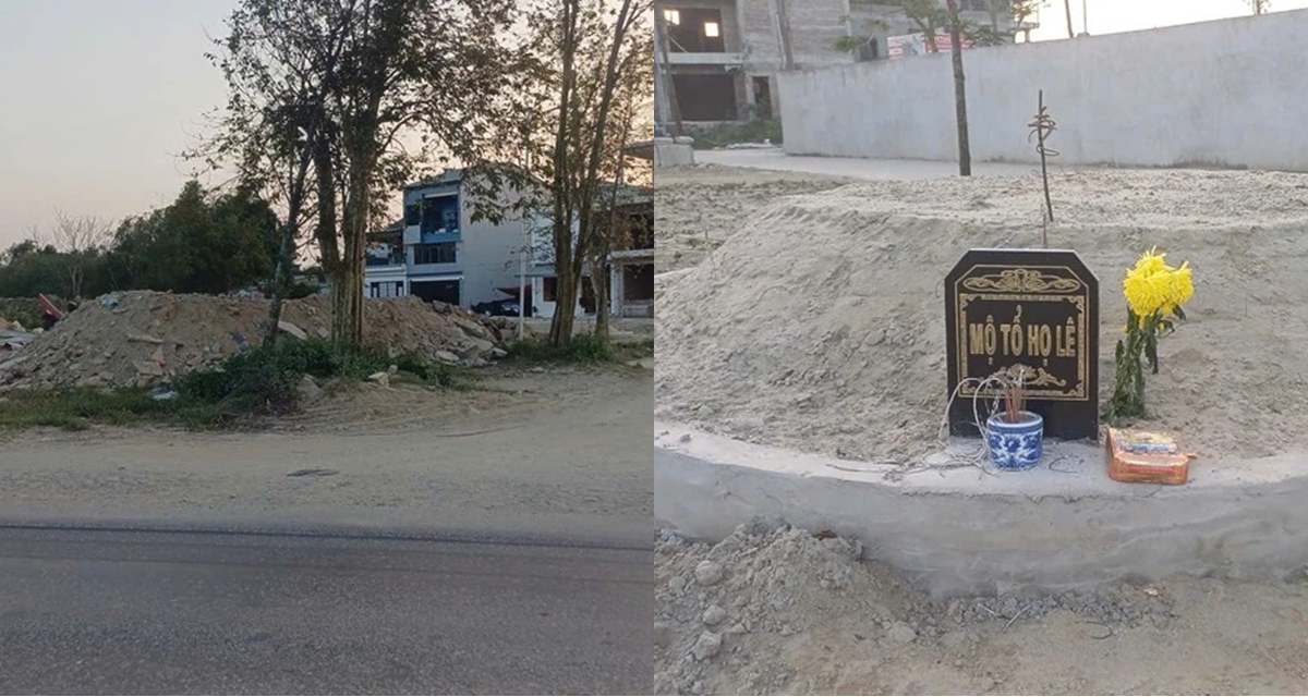 Diễn biến bất ngờ vụ sắp x&acirc;y nh&agrave; th&igrave; mộ tổ của chủ cũ \'mọc l&ecirc;n\', thực hư tin dựng mộ v&igrave; gi&aacute; đất tăng