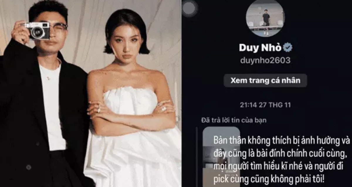 Thiếu gia Duy Nhỏ bất ngờ lộ loạt tin nhắn nhạy cảm, d&acirc;n mạng r&eacute;o t&ecirc;n giữa nghi vấn h&ocirc;n nh&acirc;n rạn nứt