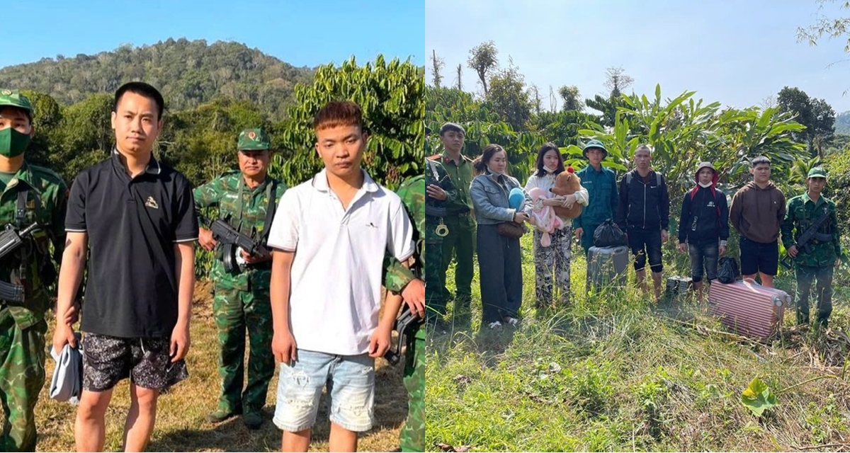 Danh t&iacute;nh 10 người nhập cảnh tr&aacute;i ph&eacute;p từ Campuchia vừa bị bắt, lời khai h&eacute; lộ mục đ&iacute;ch bất ngờ