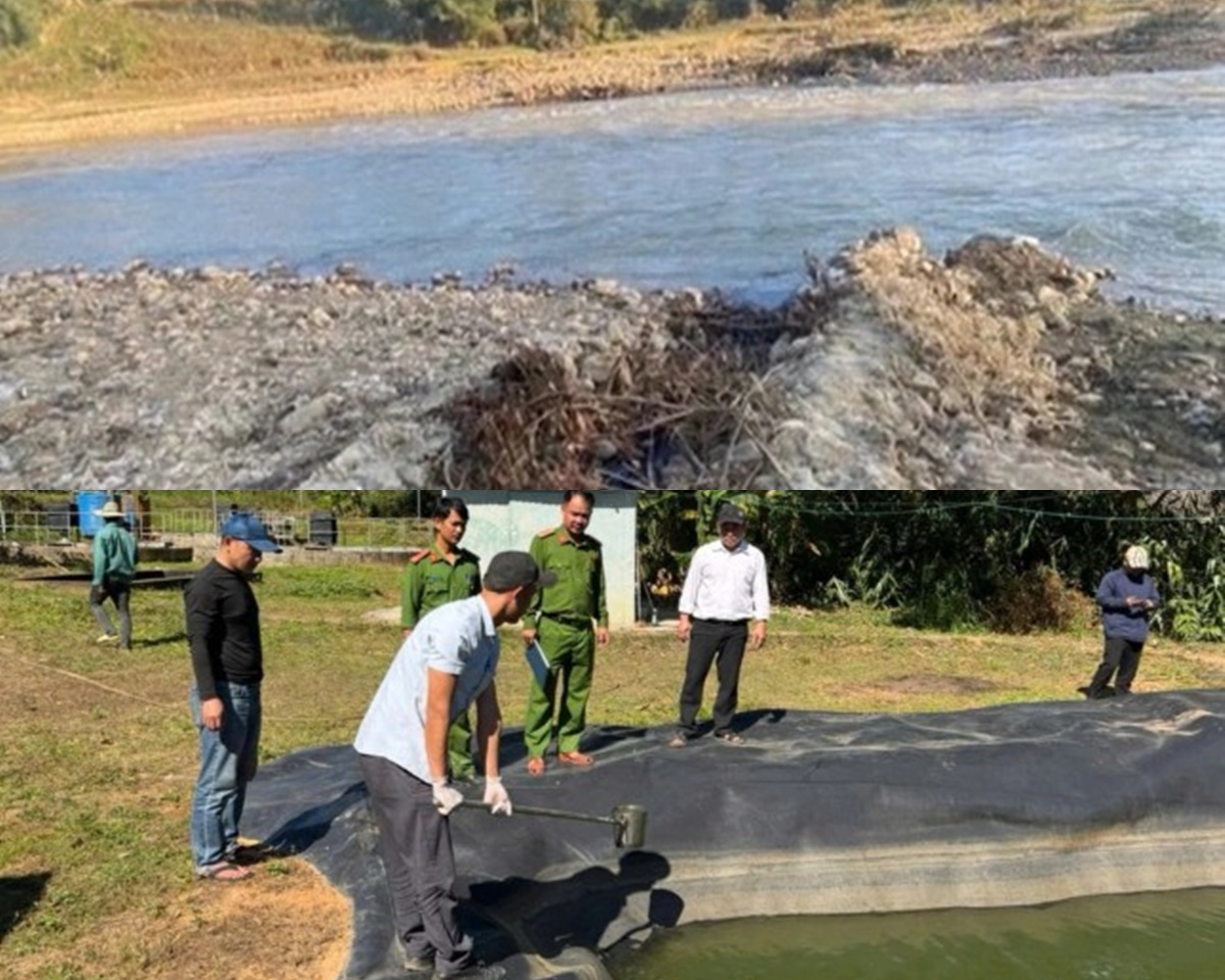 Loạt nh&agrave; m&aacute;y chế biến n&ocirc;ng sản xả nước thải ra thẳng s&ocirc;ng ở Quảng Ng&atilde;i, mức phạt n&agrave;o l&agrave; th&iacute;ch đ&aacute;ng? 