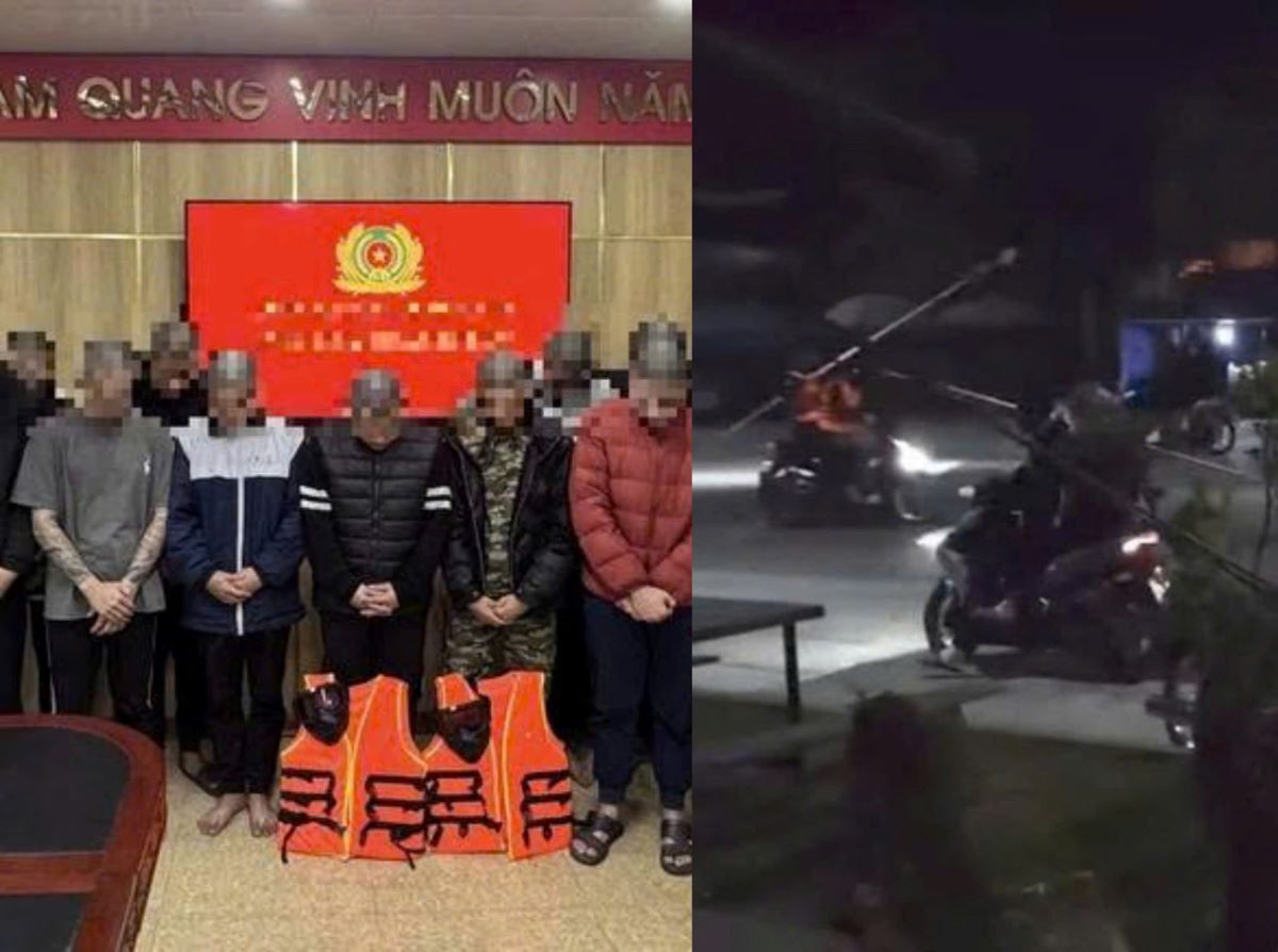 Quảng Ninh: Hẹn nhau qua TikTok, nh&oacute;m đối tượng mang &lsquo;kho&rsquo; hung kh&iacute;, đeo mặt nạ đại n&aacute;o đường phố
