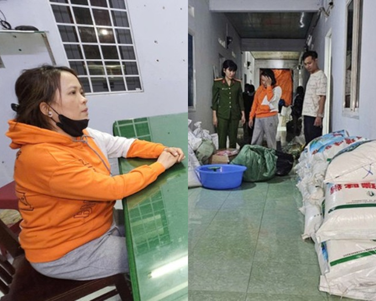 Triệt ph&aacute; xưởng l&agrave;m hạt n&ecirc;m bột ngọt giả quy m&ocirc; lớn ở Gia Lai, xuất hiện 2 thương hiệu quen thuộc