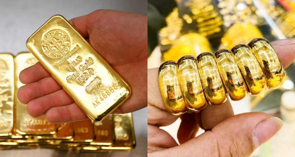Gi&aacute; v&agrave;ng chốt phi&ecirc;n 24/1 bất ngờ leo thang mạnh: Thế giới &aacute;p s&aacute;t 5000 USD, v&agrave;ng SJC v&agrave; v&agrave;ng nhẫn tăng sốc