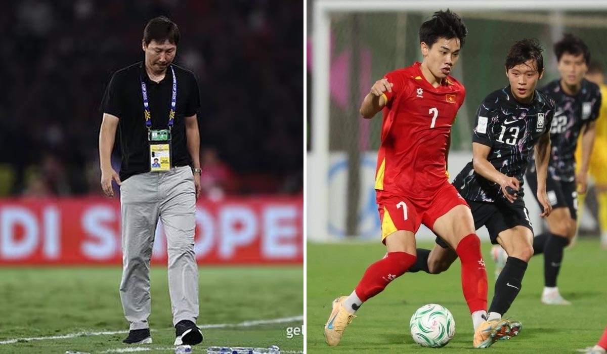 U23 Việt Nam tạo địa chấn ở VCK U23 ch&acirc;u &Aacute;, phản ứng của HLV Kim Sang Sik khiến cả H&agrave;n Quốc x&ocirc;n xao