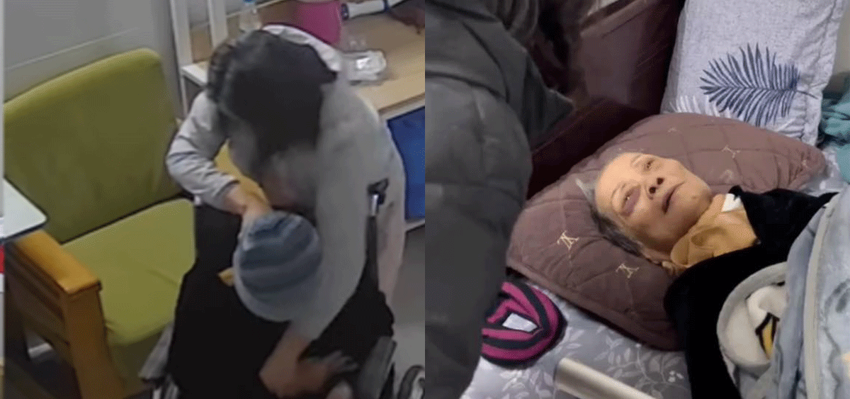 Clip nữ gi&uacute;p việc bạo h&agrave;nh d&atilde; man cụ b&agrave; 90 tuổi bị bại liệt: Li&ecirc;n tục vặn cổ, đ&aacute;nh đập v&agrave; chửi bới