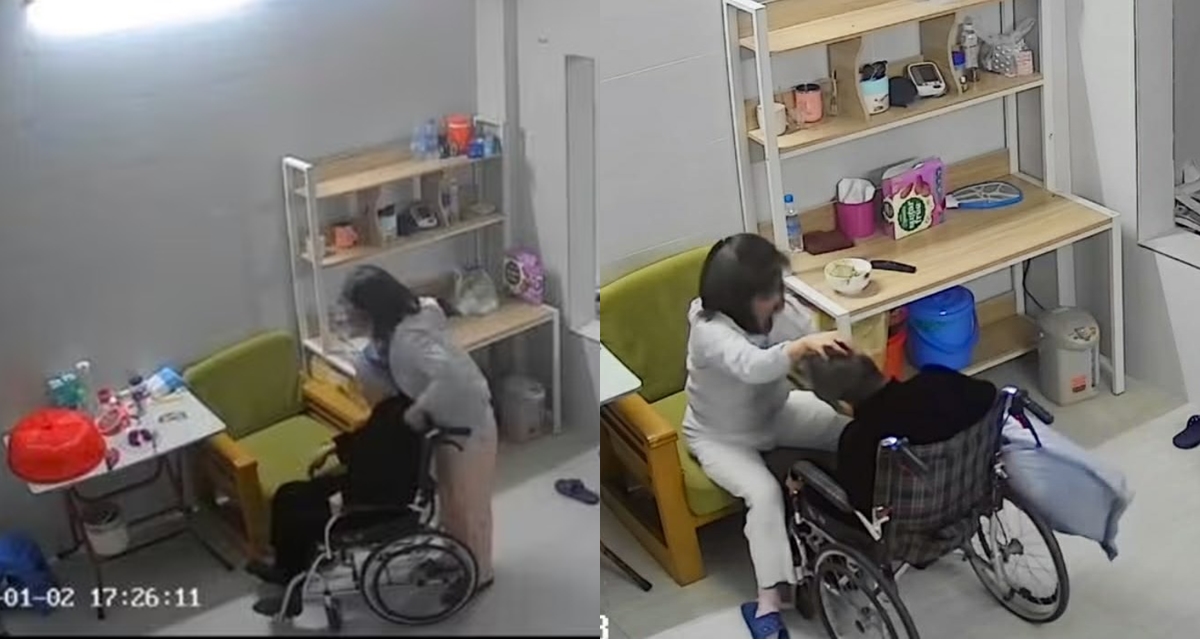 C&ocirc;ng an th&ocirc;ng tin n&oacute;ng vụ cụ b&agrave; 90 tuổi bị gi&uacute;p việc bạo h&agrave;nh ở H&agrave; Nội, camera ghi lại cảnh tượng đ&aacute;ng sợ