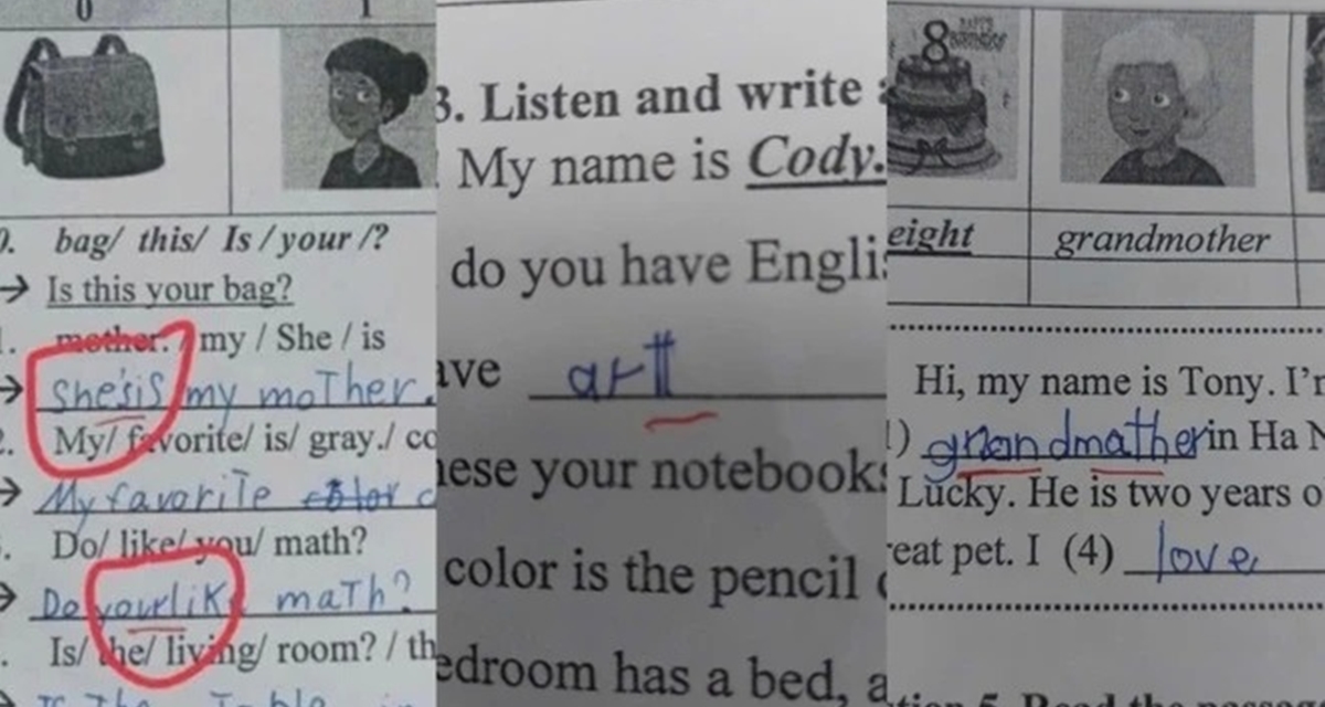 Giải tr&igrave;nh của c&ocirc; gi&aacute;o sửa b&agrave;i học sinh từ đ&uacute;ng th&agrave;nh sai, c&oacute; phải v&igrave; c&aacute;c em kh&ocirc;ng học th&ecirc;m nh&agrave; c&ocirc;?