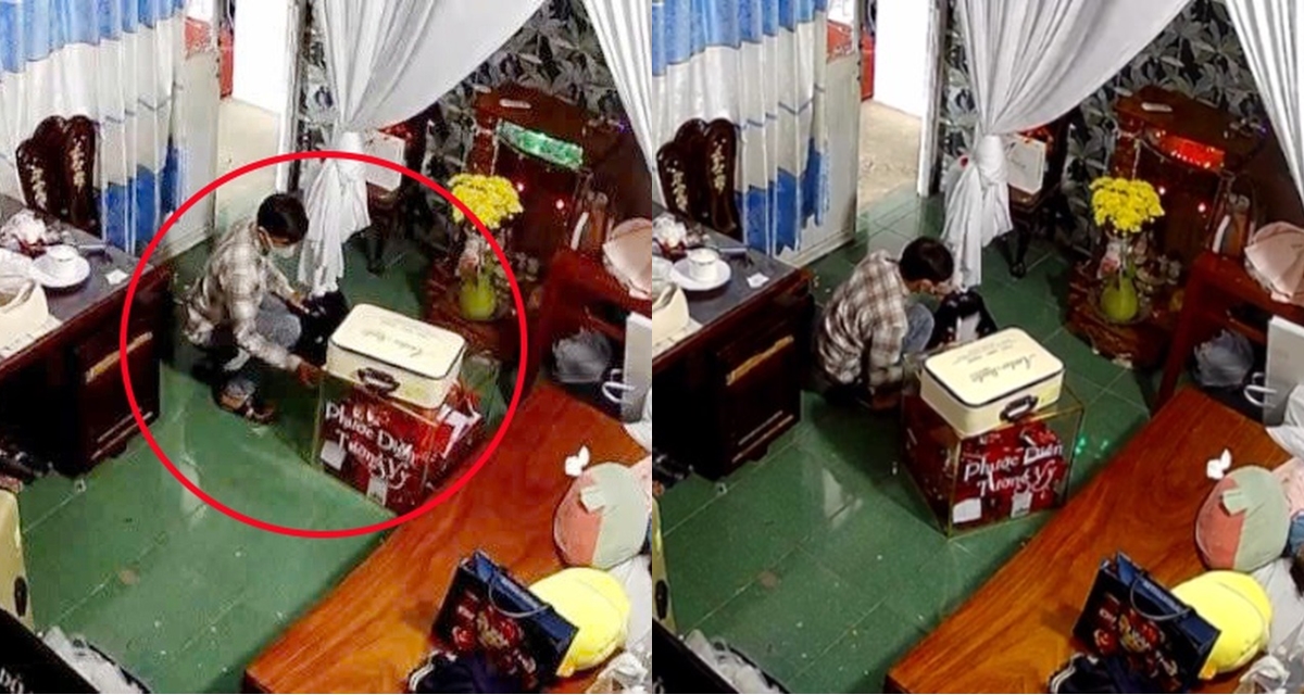 Camera ghi lại cảnh thanh ni&ecirc;n trộm 60 phong b&igrave; mừng cưới, lời khai h&eacute; lộ mục đ&iacute;ch kh&ocirc;ng ai ngờ đến