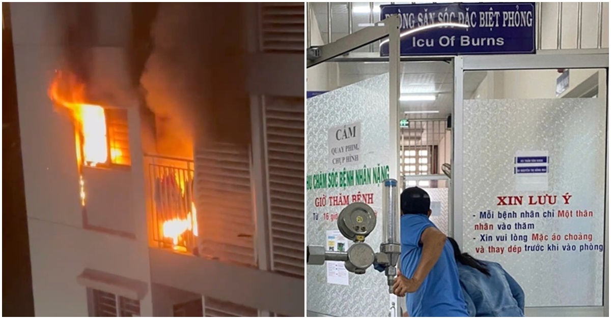 Kh&ocirc;ng c&oacute; ph&eacute;p m&agrave;u cho 2 mẹ con gặp nạn trong vụ ch&aacute;y chung cư ở TPHCM, người mẹ qua đời sau 3 ng&agrave;y điều trị