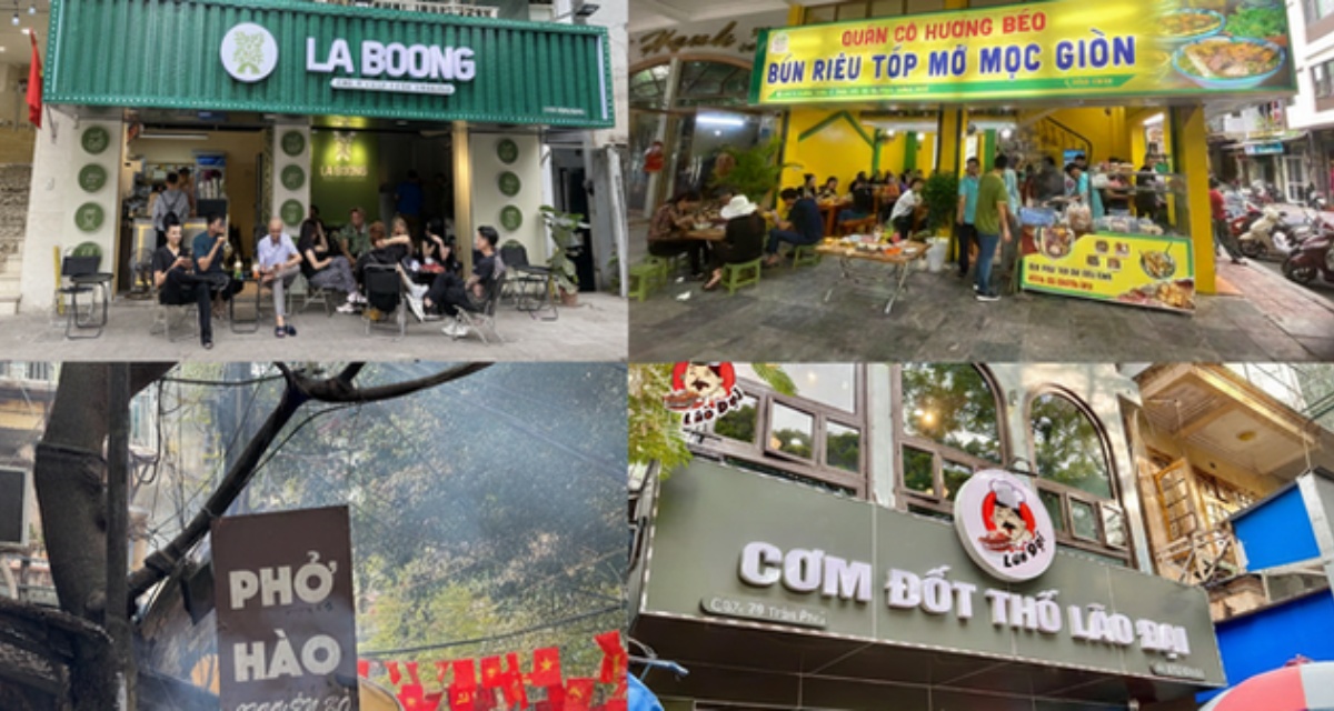 Loạt qu&aacute;n ăn khu Ch&ugrave;a L&aacute;ng bị &lsquo;điểm danh&rsquo;: Tr&agrave; sữa La Boong, phở, b&uacute;n ri&ecirc;u bị phạt v&igrave; vi phạm an to&agrave;n thực phẩm