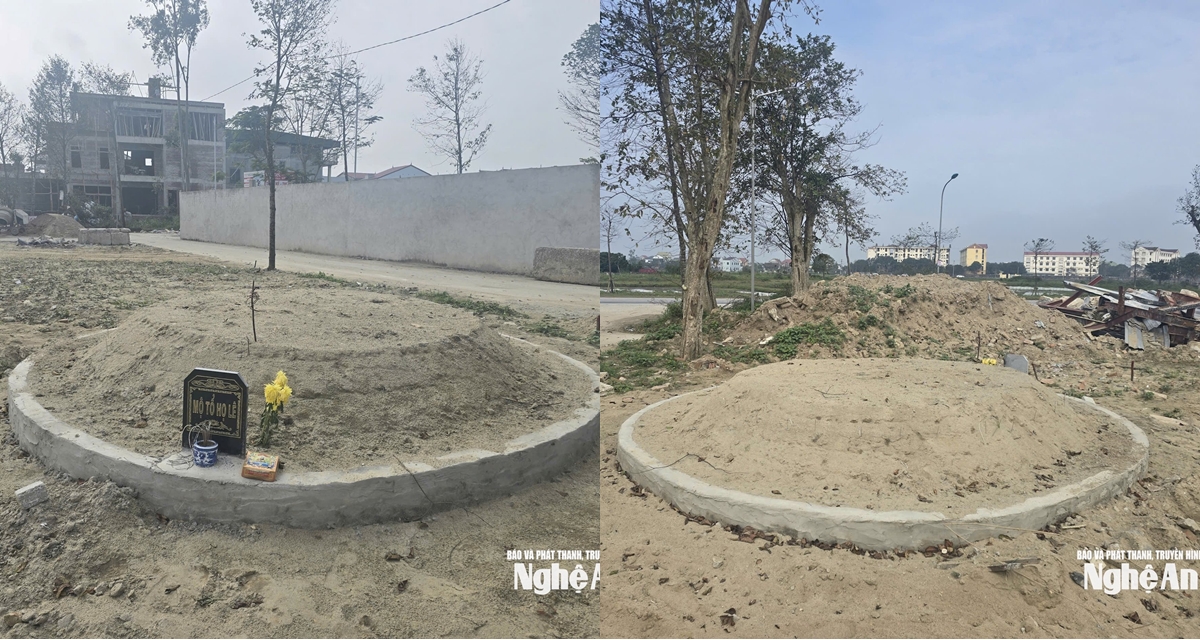 Ch&iacute;nh quyền địa phương trả lời về th&ocirc;ng tin mộ tổ &lsquo;mọc l&ecirc;n&rsquo; sau 1 đ&ecirc;m tr&ecirc;n đất vừa chuyển nhượng