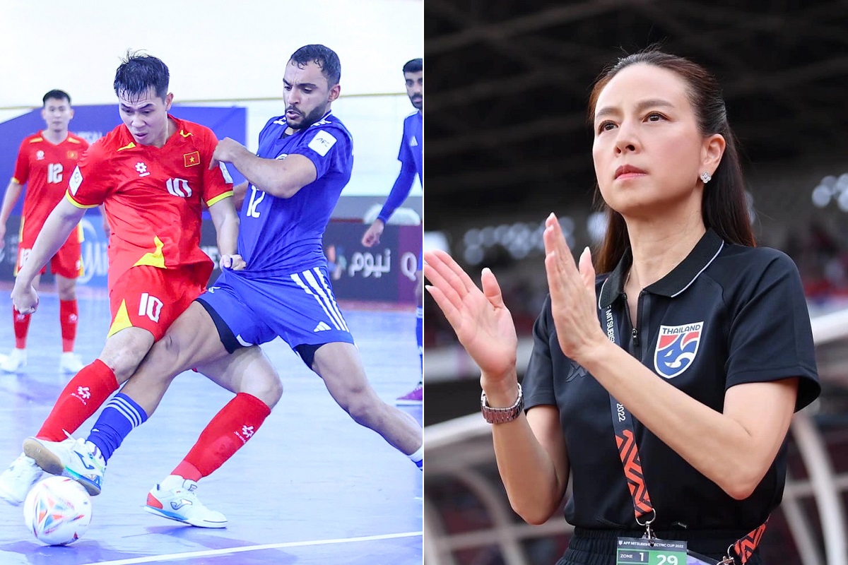Madam Pang trao thưởng sớm, Th&aacute;i Lan nhận c&uacute; h&iacute;ch trước trận \'chung kết\' với ĐT futsal Việt Nam