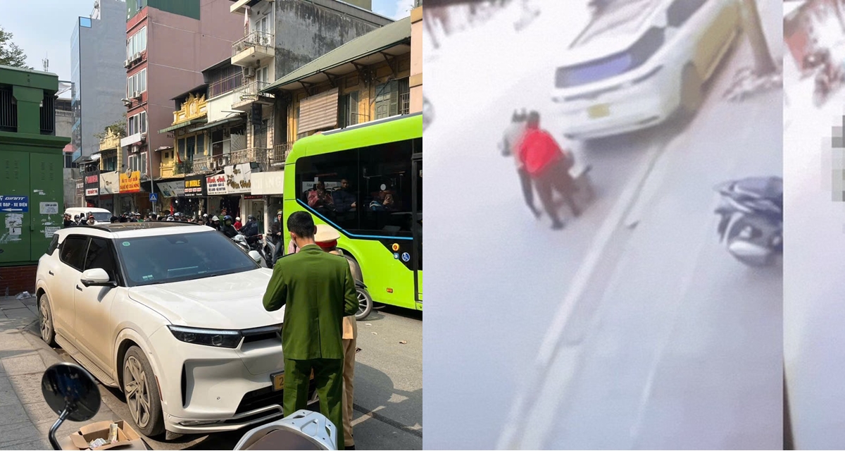 Lời khai t&agrave;i xế &ocirc; t&ocirc; l&ugrave;i xe khiến 2 phụ nữ thương vong ở H&agrave; Nội, l&yacute; do xe l&ugrave;i nhanh c&aacute;n qua nạn nh&acirc;n