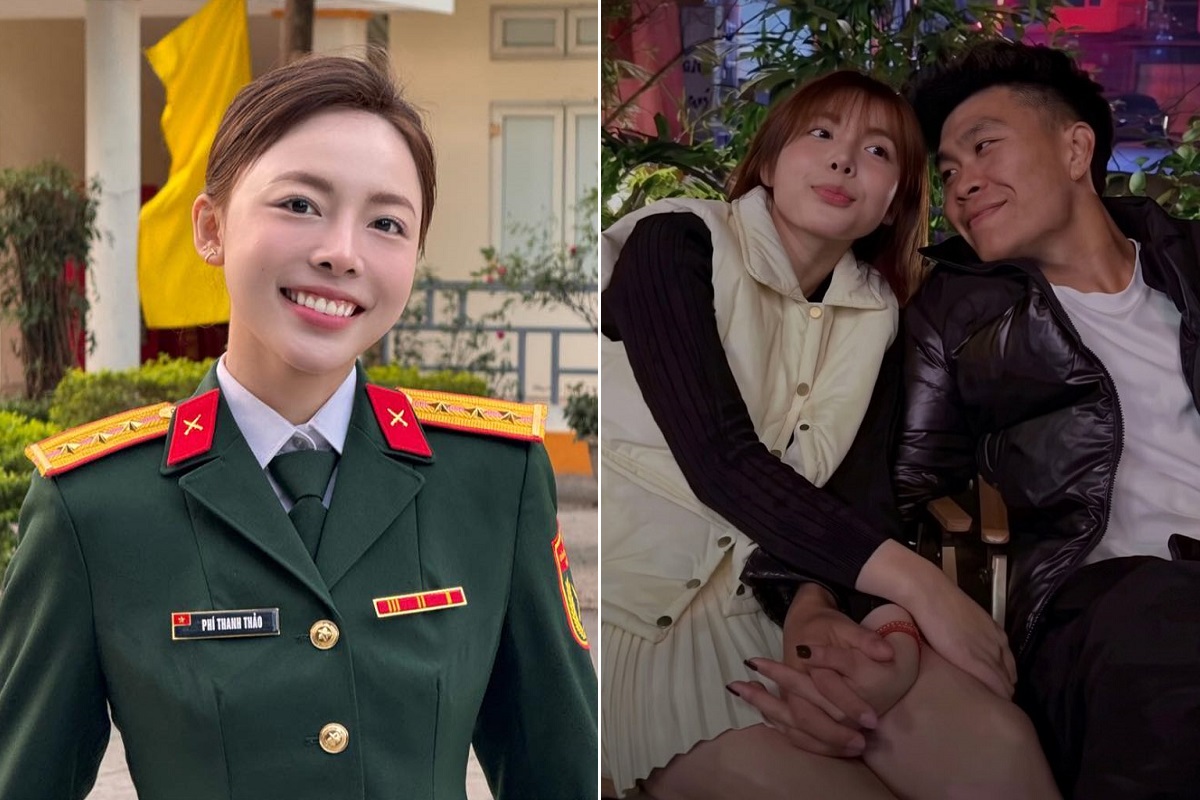 Phạm L&yacute; Đức tay trong tay với Ph&iacute; Thanh Thảo, nh&agrave; g&aacute;i ngầm thừa nhận \'thuyền đ&atilde; cập bến\'