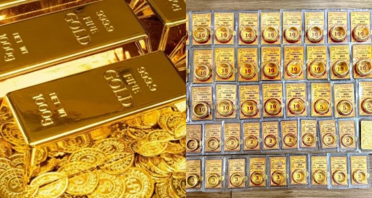 Gi&aacute; v&agrave;ng chiều 4-2 tăng dựng đứng, v&agrave;ng miếng v&agrave; nhẫn đồng loạt bứt ph&aacute; s&aacute;t mốc kỷ lục