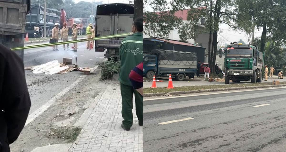 Cục CSGT ph&aacute;t cảnh b&aacute;o sau vụ tai nạn khiến 1 CSGT, 1 người d&acirc;n thiệt mạng ở Th&aacute;i Nguy&ecirc;n