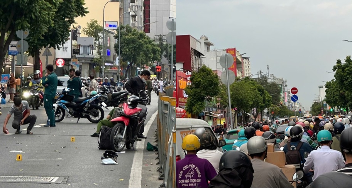 TPHCM: Biểu hiện lạ của người đ&agrave;n &ocirc;ng trước khi tự t&eacute; xe rồi tử vong tại chỗ tr&ecirc;n đường Lũy B&aacute;n B&iacute;ch