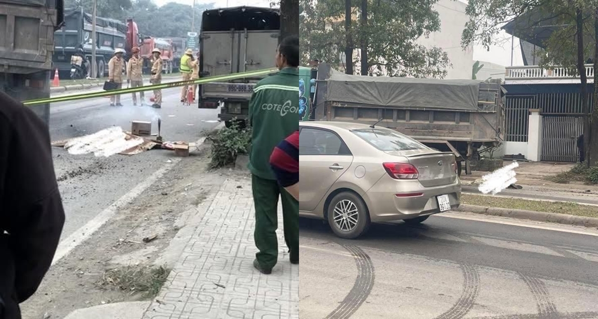 Vụ tai nạn khiến 1 CSGT, 1 người d&acirc;n thiệt mạng ở Th&aacute;i Nguy&ecirc;n: Cục CSGT n&oacute;i về vị tr&iacute; đặt chốt kiểm so&aacute;t