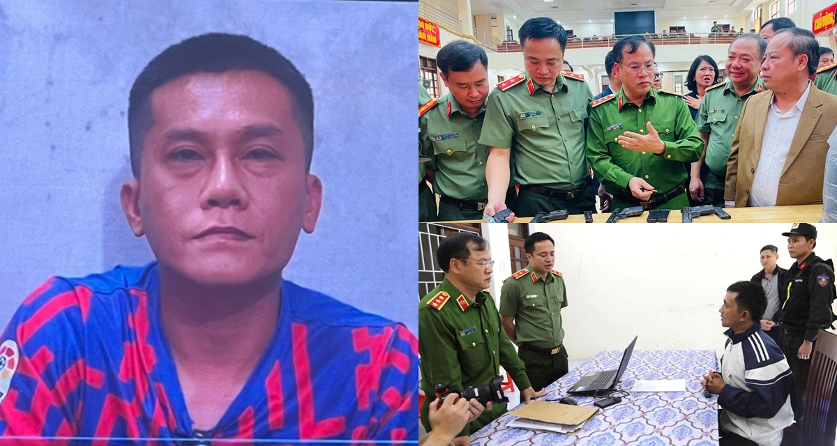 R&ugrave;ng m&igrave;nh tang vật thu giữ được khi kh&aacute;m nh&agrave; 2 kẻ cướp ng&acirc;n h&agrave;ng ở Gia Lai, ph&aacute;t hiện th&ecirc;m b&iacute; mật