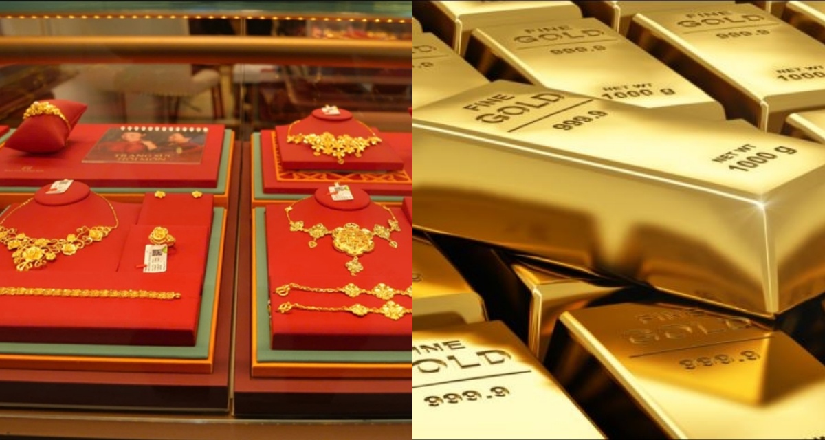 Gi&aacute; v&agrave;ng h&ocirc;m nay 8/2: SJC tăng mạnh bất ngờ, v&agrave;ng nhẫn leo thang, ch&ecirc;nh lệch gi&aacute; trong nước v&agrave; thế giới nới rộng