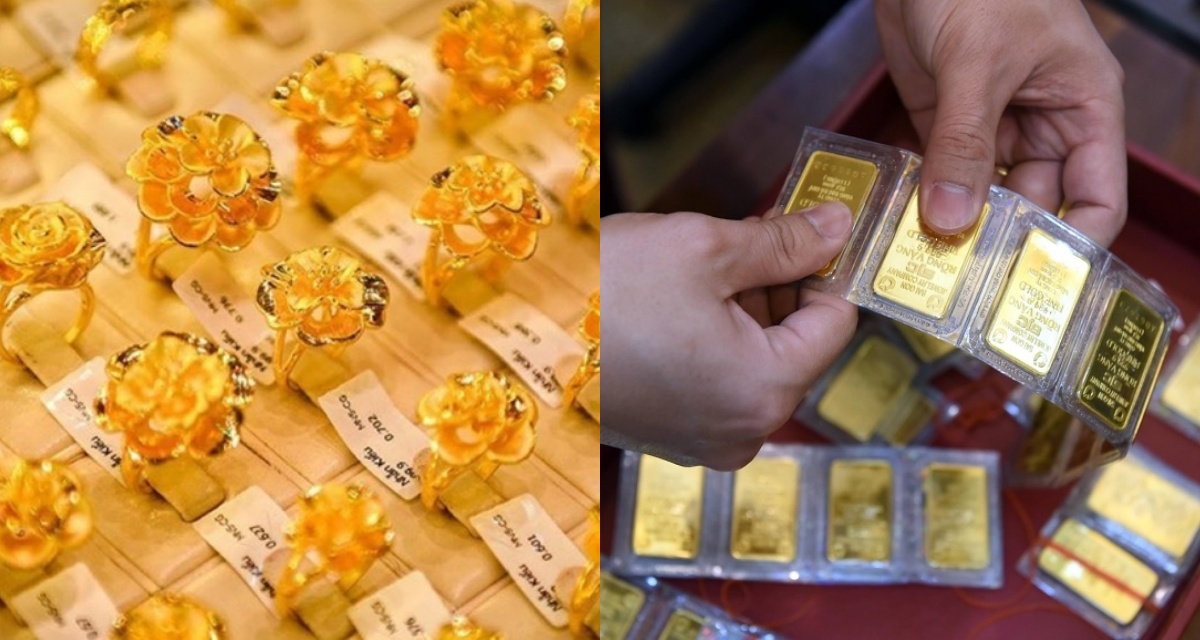 Chiều 9-2, gi&aacute; v&agrave;ng bật tăng mạnh, v&agrave;ng miếng SJC leo cao, thị trường trong nước theo s&aacute;t diễn biến thế giới