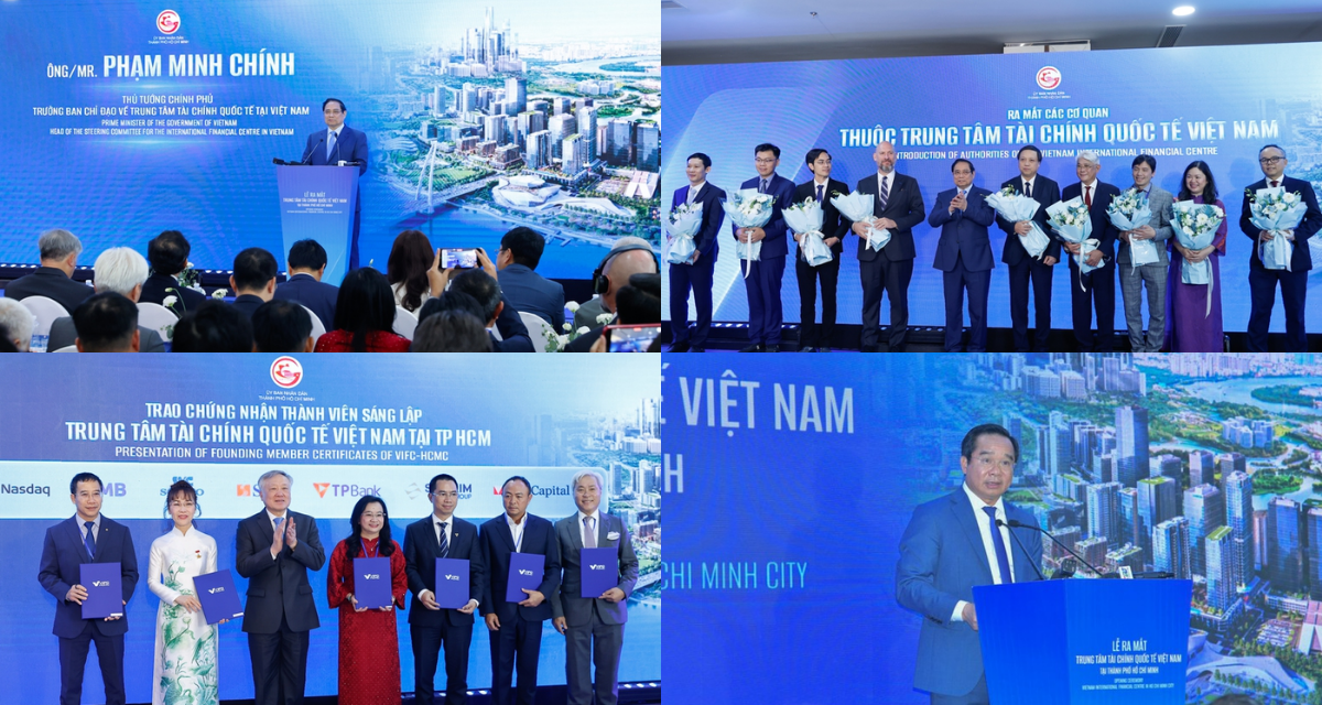 Ra mắt Trung t&acirc;m T&agrave;i ch&iacute;nh quốc tế tại TP.HCM: C&uacute; h&iacute;ch n&acirc;ng tầm vị thế Việt Nam