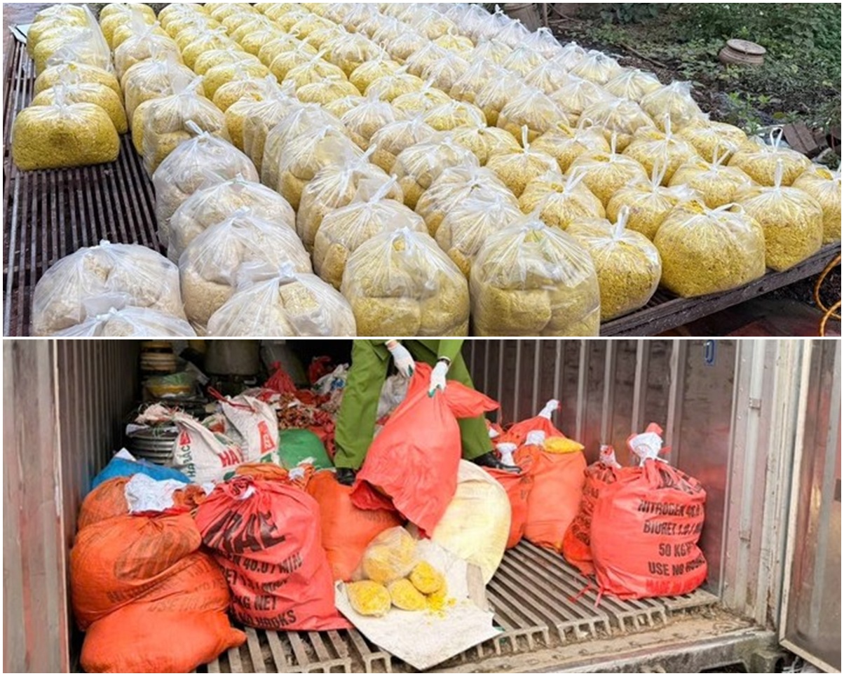 Chủ cơ sở riềng xay ở Bắc Ninh khai to&agrave;n bộ quy tr&igrave;nh trộn chất cấm để riềng tươi l&acirc;u, b&aacute;n gi&aacute; cao