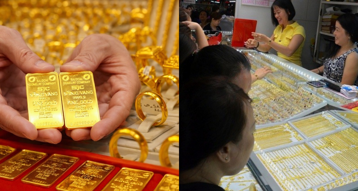 Gi&aacute; v&agrave;ng h&ocirc;m nay 12/2 bật tăng mạnh, thị trường trong nước giữ gi&aacute; cao, ch&ecirc;nh lệch tiếp tục nới rộng