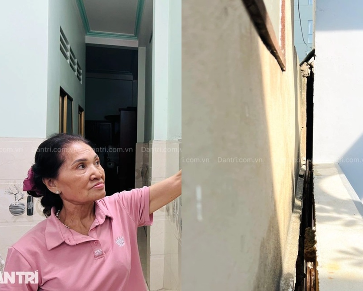 Nh&agrave; d&acirc;n nứt, nghi&ecirc;ng cạnh dự &aacute;n chung cư ở TPHCM: Chủ đầu tư chưa nhận tr&aacute;ch nhiệm, nguy cơ bị kiện