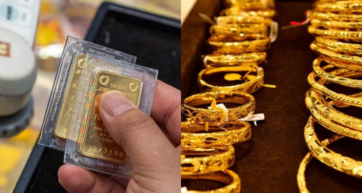 Gi&aacute; v&agrave;ng chiều 12-2 tiếp tục neo cao s&aacute;t đỉnh, v&agrave;ng miếng SJC đứng y&ecirc;n, thị trường d&otilde;i theo biến động quốc tế