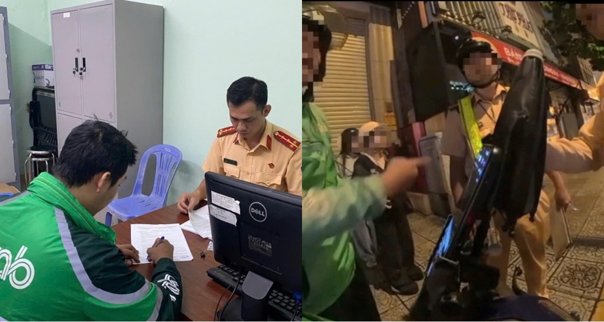 Mức phạt cho TikToker &lsquo;Anh Grab Vlog&rsquo; v&igrave; quay clip CSGT đăng l&ecirc;n mạng sai mục đ&iacute;ch
