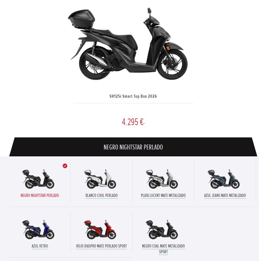 Honda SH 125i phi&ecirc;n bản mới 2026 ch&iacute;nh thức ra mắt với mức gi&aacute; hấp dẫn, trang bị &lsquo;v&ocirc; đối&rsquo; ph&acirc;n kh&uacute;c ảnh 4