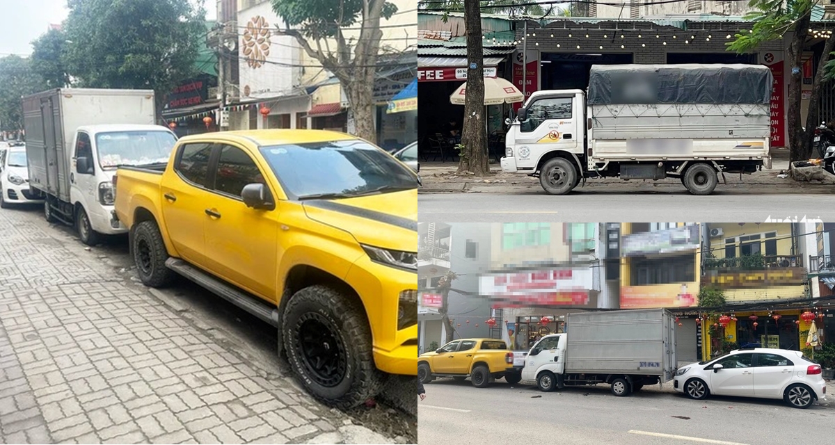 C&ocirc;ng an v&agrave;o cuộc, vụ xe tải đỗ chắn ngang cửa h&agrave;ng, chủ nh&agrave; đưa xe ra kh&oacute;a đầu, đu&ocirc;i đ&atilde; c&oacute; c&aacute;i kết