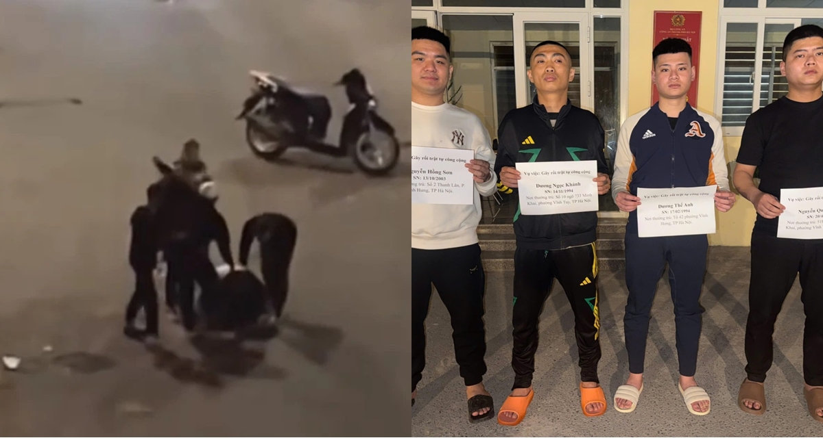 Lời khai nh&oacute;m đối tượng ch&iacute;nh đ&aacute;nh nhau ở qu&aacute;n ăn, k&eacute;o ra gầm cầu Vĩnh Tuy giao chiến, bất ngờ l&yacute; do