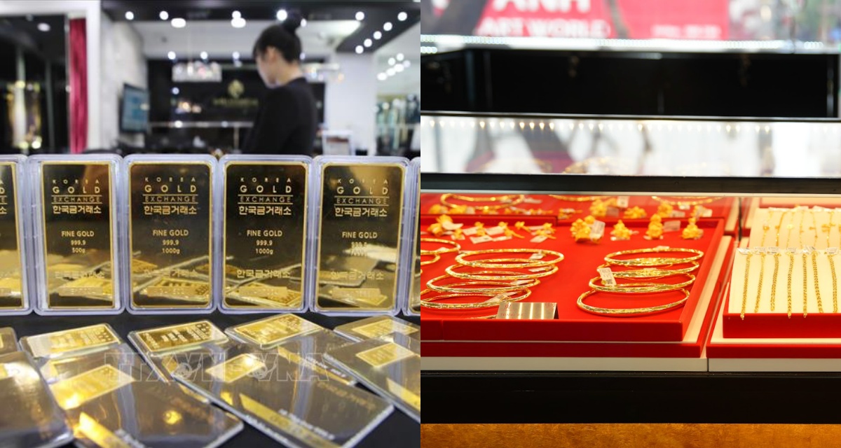 Gi&aacute; v&agrave;ng chiều 16-2 rơi khỏi mốc 5.000 USD, trong nước vẫn neo đỉnh