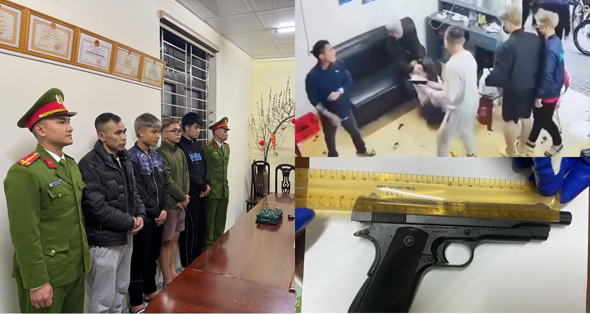 Khởi tố nh&oacute;m người cầm s&uacute;ng, đ&aacute;nh người d&atilde; man trong qu&aacute;n cắt t&oacute;c ở Hưng Y&ecirc;n, đ&atilde; r&otilde; nguồn cơn sự việc