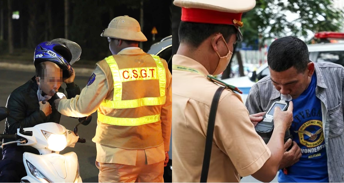 Mức phạt nồng độ cồn Tết 2026: Uống 1 ch&eacute;n rượu, 1 cốc bia c&oacute; bị xử phạt? Kịch khung bao nhi&ecirc;u?