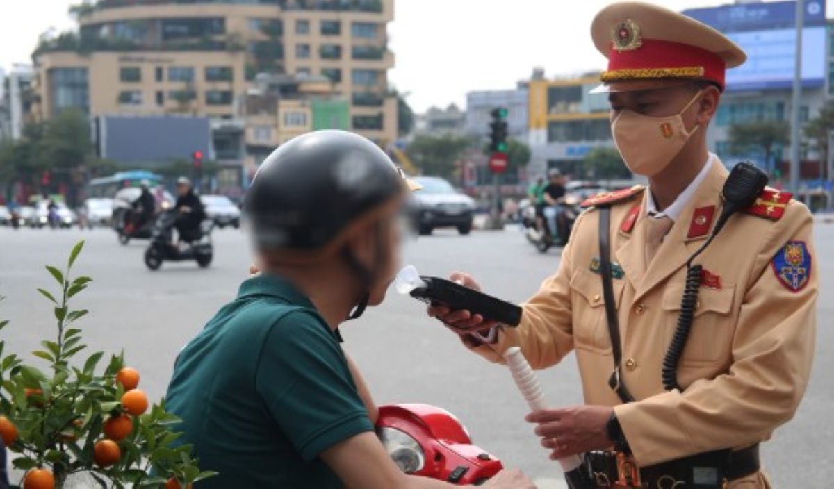Hơn 4.200 t&agrave;i xế vi phạm nồng độ cồn trong ng&agrave;y m&ugrave;ng 3 Tết, nhiều người đối mặt mức phạt 40 triệu