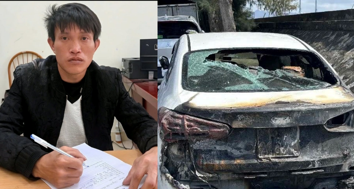 Tiết lộ bất ngờ về g&atilde; đ&agrave;n &ocirc;ng đốt 2 &ocirc; t&ocirc; v&agrave; cửa ch&ugrave;a ở Hải Ph&ograve;ng, khai nhận g&igrave; tại cơ quan c&ocirc;ng an?