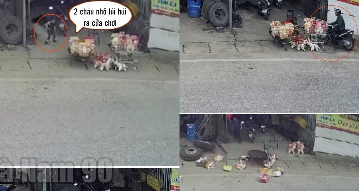 T&agrave;i xế say xỉn t&ocirc;ng văng 2 trẻ đang chơi trước nh&agrave;, 1 ch&aacute;u tử vong, camera ghi lại khoảnh khắc đau l&ograve;ng