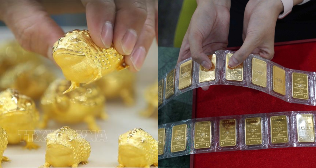 V&agrave;ng &lsquo;b&ugrave;ng nổ&rsquo; chưa từng thấy: 5.002 tấn được gom trong một năm, thế giới đổ x&ocirc; t&iacute;ch trữ giữa biến động