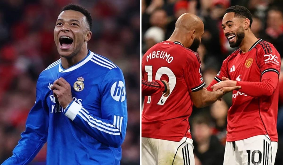 Kết quả b&oacute;ng đ&aacute; h&ocirc;m nay: Mbappe đi v&agrave;o lịch sử Real; Man Utd nhận tin vui tr&ecirc;n BXH Ngoại hạng Anh