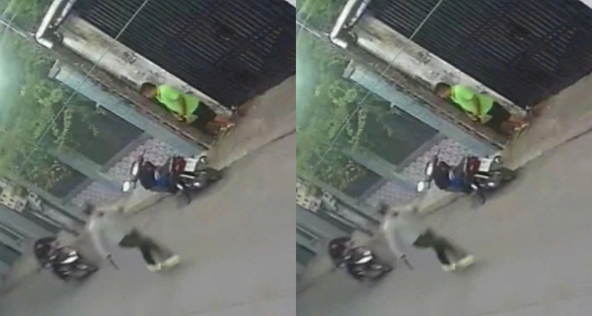 Nguy&ecirc;n nh&acirc;n người đ&agrave;n &ocirc;ng tưới xăng đốt đối t&aacute;c l&agrave;m ăn ng&agrave;y m&ugrave;ng 1 Tết, camera ghi lại cảnh g&acirc;y &aacute;n