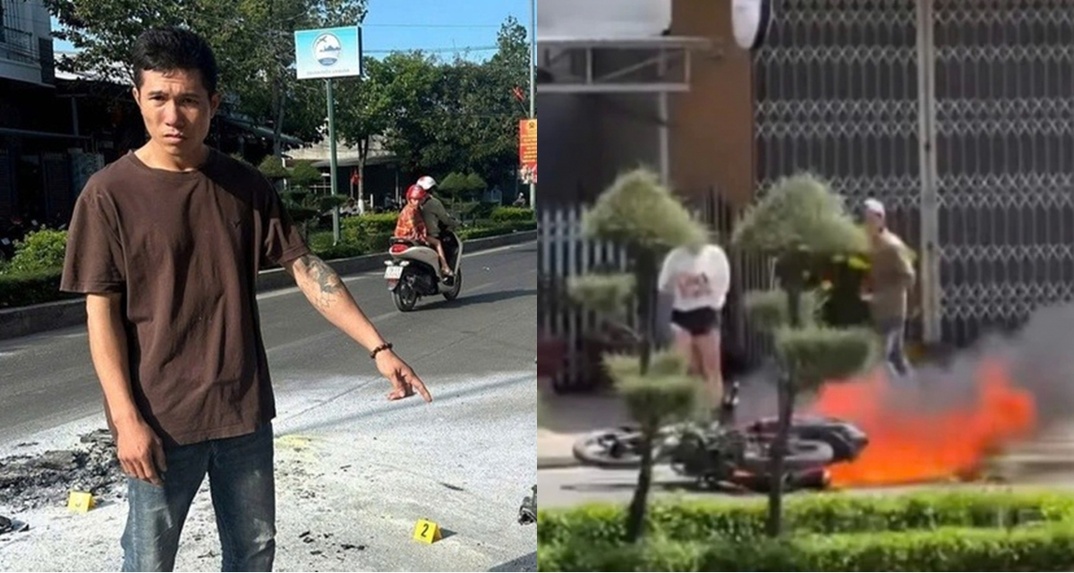 L&yacute; lịch đen tối của g&atilde; thanh ni&ecirc;n ch&acirc;m lửa đốt xe m&aacute;y khi bị CSGT dừng xe kiểm tra ở Kh&aacute;nh H&ograve;a